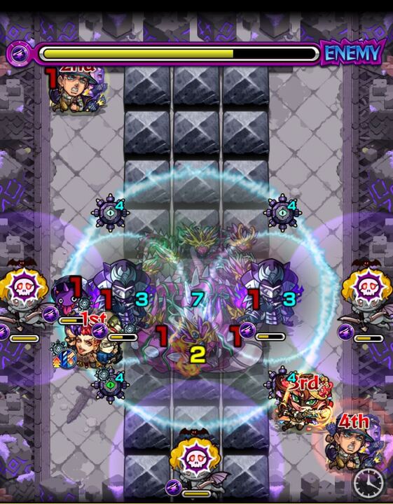 ティルヴィングステージ2敵移動後