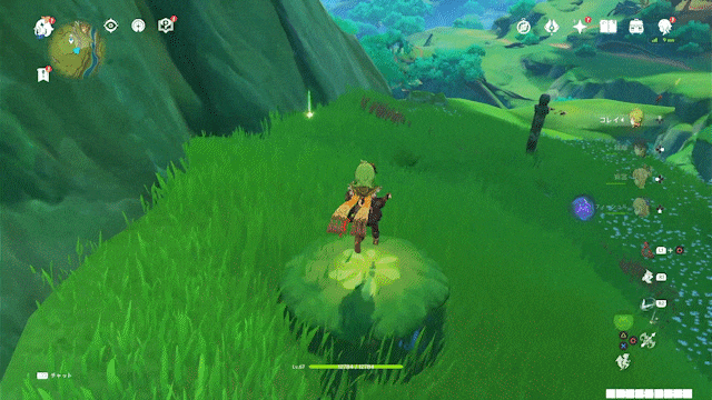 ぴょんぴょんキノコ