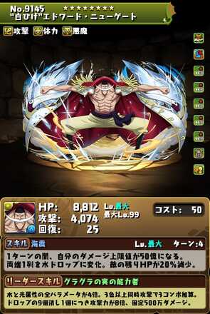 変身白ひげ