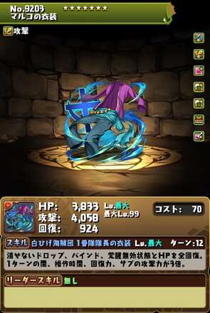 マルコ装備
