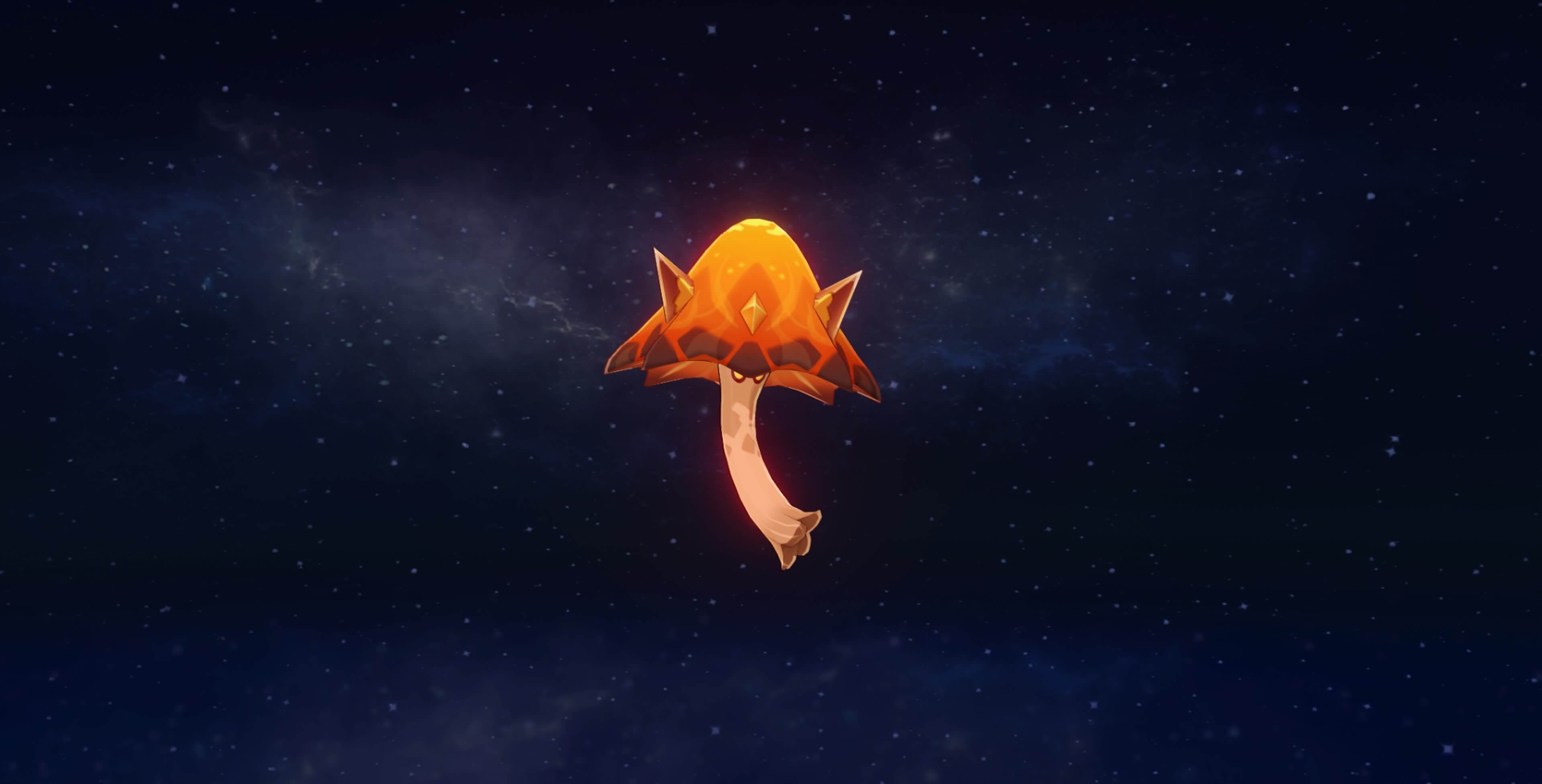 ボヨヨン炎キノコン