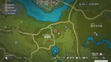 ドゥラフ(狩人のリーダー)のマップ