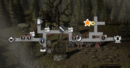 川を見守る老婆の出現場所