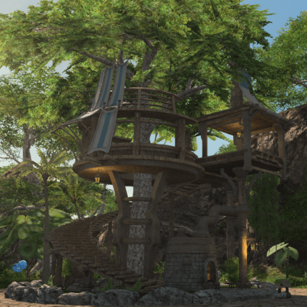 ツリーハウスの画像