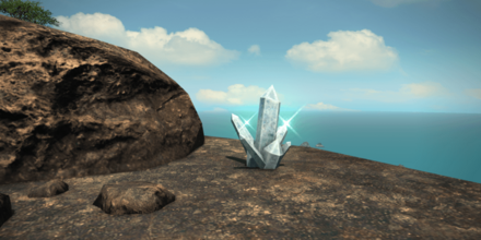 無人島のクォーツの入手オブジェクト画像