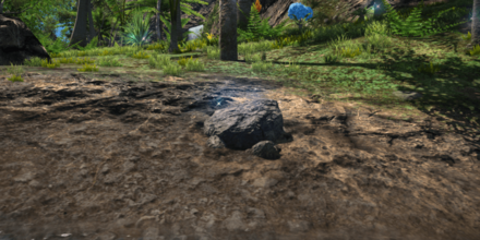 無人島の大理石の入手オブジェクト画像