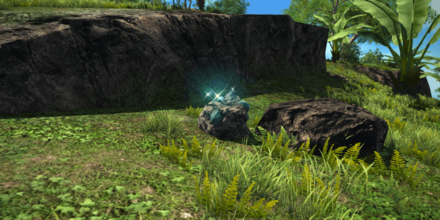 無人島の銅鉱の入手オブジェクト画像