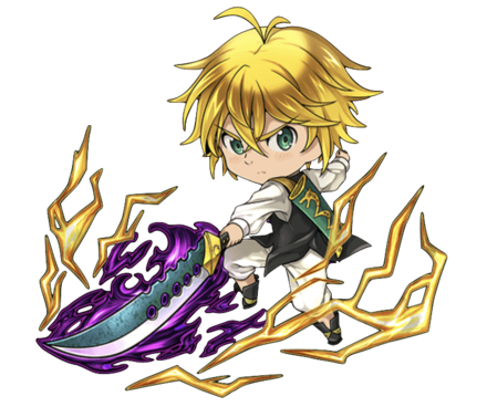 メリオダスの覚醒前イラスト