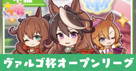 ヴァルゴ杯オープンリーグ育成