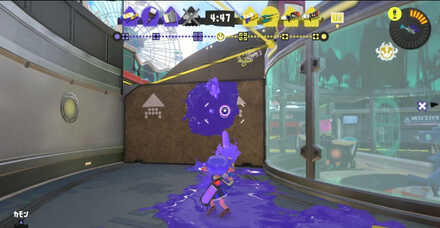 塗ることでゲージがたまる