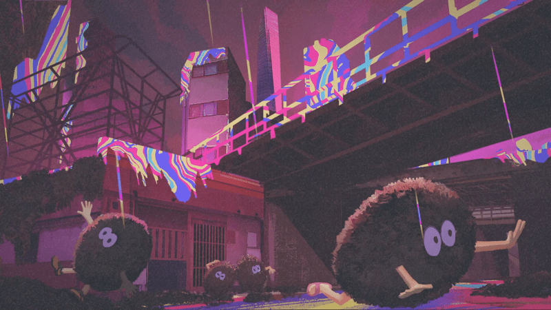 制限時間内にクリアしないと毛玉になる