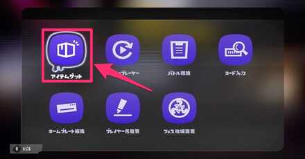 アイテムゲット