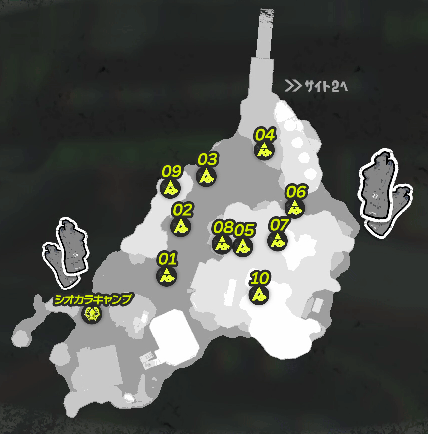 サイト1のマップ画像