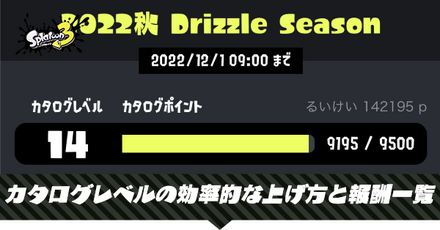 カタログレベルの効率的な上げ方　アイキャッチ