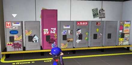 ロッカー　ステッカー