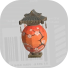 提灯〜桜〜画像