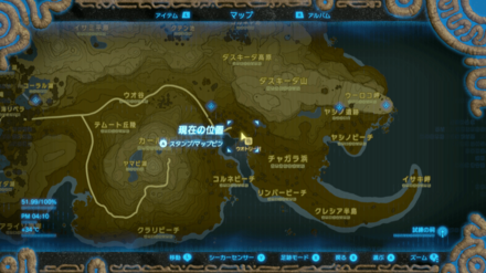 漁師のモリのマップ