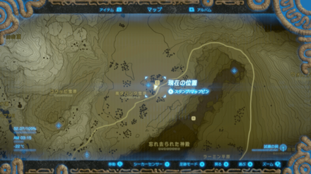 兵士の槍のマップ