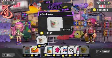 ザッカ屋で購入してオキモノゲット