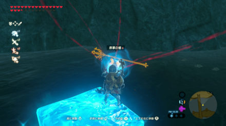 祭事の槍の場所画像