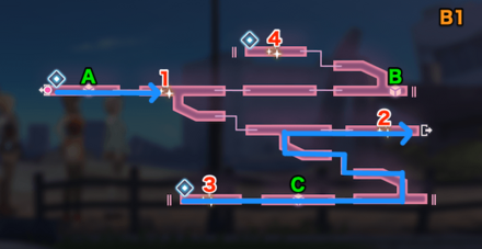 雷の回廊のマップとおすすめ周回ルート