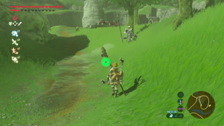 散打の槍の場所画像