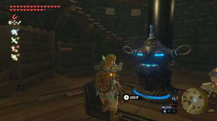 古代兵装・槍の場所画像