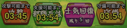 兵法羽扇は士気回復薬が切れてから使おう