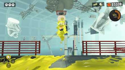 コジャケで大きなバルーンを壊す