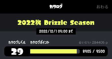 カタログの更新