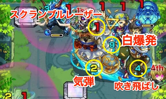 未開の大地37攻撃パターン