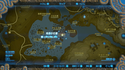 竜骨ボコ槍のマップ