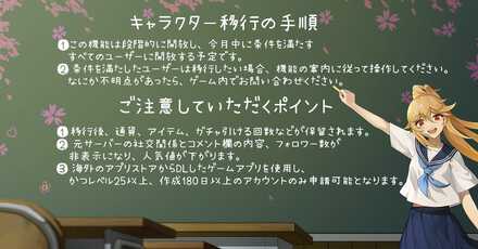 サーバ間移行画像