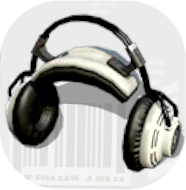 スタジオヘッドホン画像