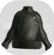 パドリングジャケットネガ画像