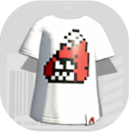 ヤキフグ8bitホワイト画像