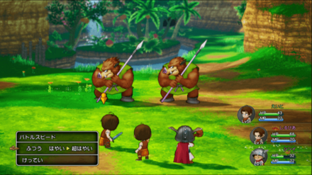 戦闘中にバトルスピードの変更