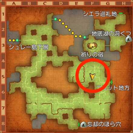 レーナム緑野のマップ