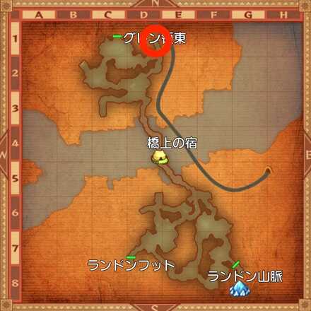 消えたかがり火の場所