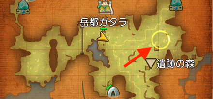 ドルボードの残骸の場所