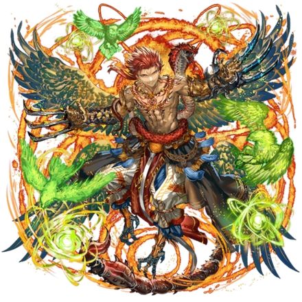 オセロニアの［絶尽の熱風］パズズの画像