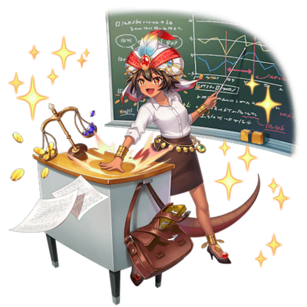 オセロニアの［経済を支配せよ］クロリス先生の画像