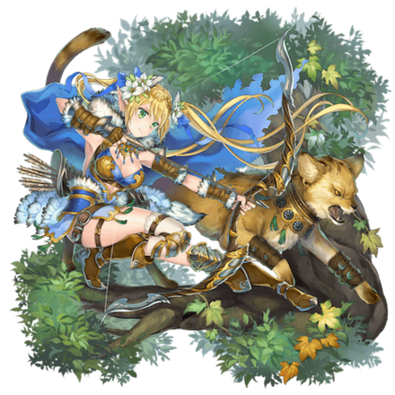 オセロニアの［明朗の鋭弓］フィオラの画像