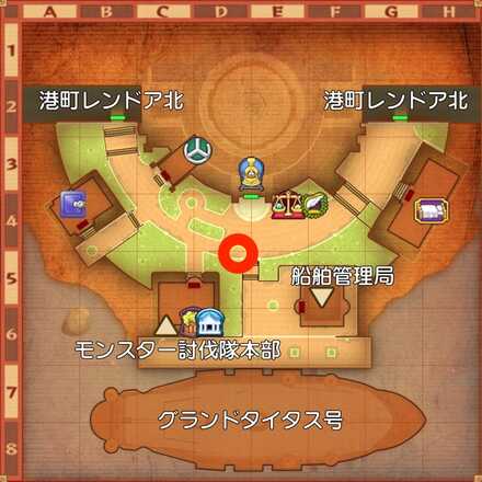 釣り師の登竜門の受注場所マップ