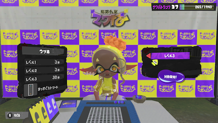 ナワバトラー道場のレベル3