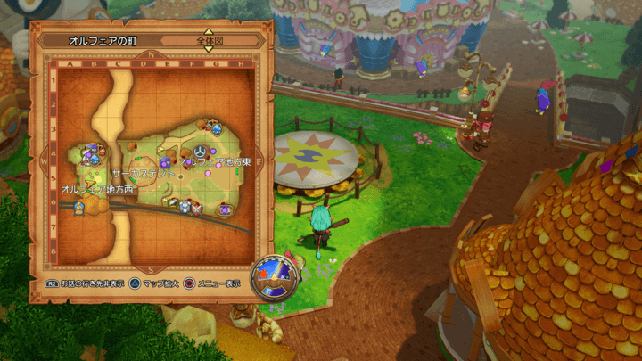 オルフェアマップ