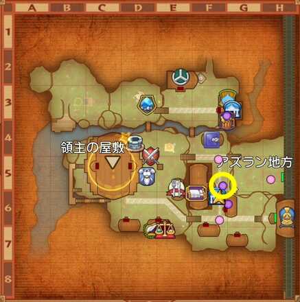 想いを花に込めての受注場所マップ