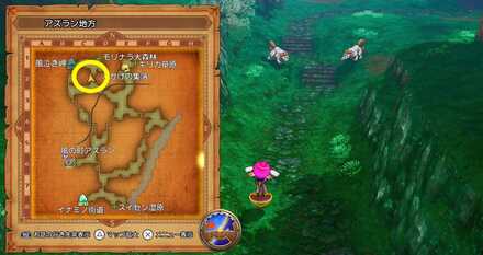 あばれこまいぬの出現場所