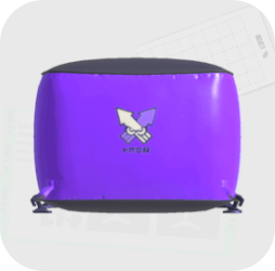 おおきいたまよけパープル画像