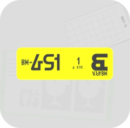 ステッカーSHL-YE画像